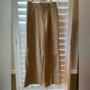 The Way High Drape Pant Ash Brown Everlane
